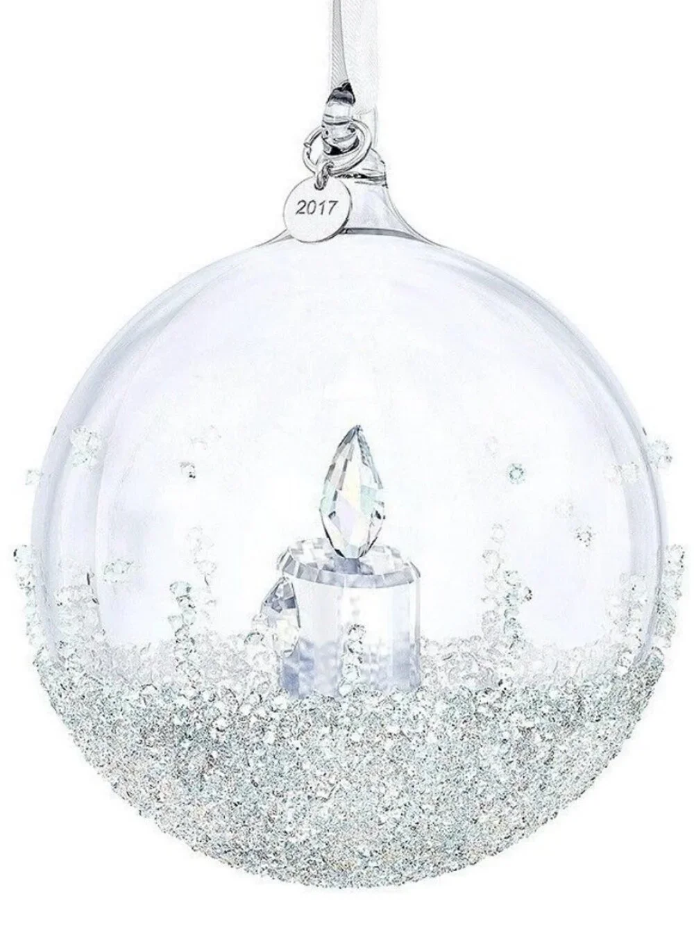 Swarovski Crystal 2017 Annual Ball Ornament #5241591 NIB